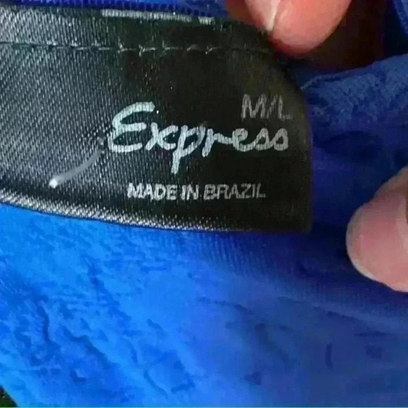 Y2k Bluberry Bue Express Camisole Size M/L - Picture 7 of 8